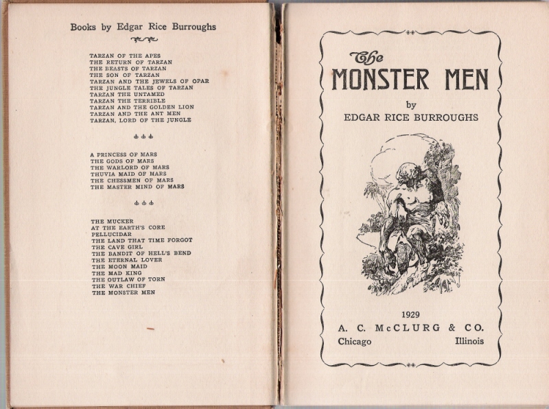 Image for The Monster Men; The Monster Men