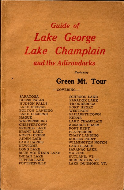 Image for The Adirondack Guide - Vacationland in Picture, Story and History