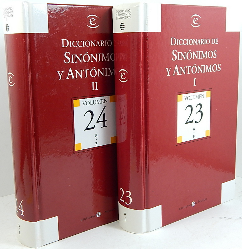 Image for Diccionario de Sinonimos y Antonimos 1 & 2 by Marisa Javierre Gonzalez