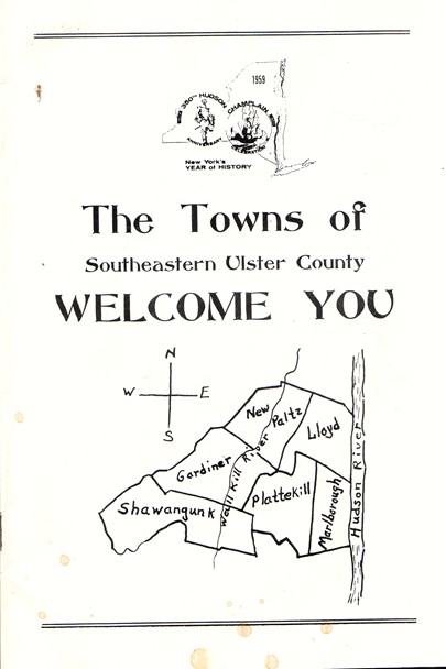 Image for The Towns of Southeastern Ulster County Welcome You (1959 Celebration) by Town Historians