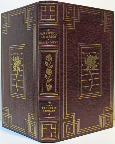 Image for A Farewell to Arms; Franklin Library - ROSE Edition (Limited Ed) 100 Greatest Books