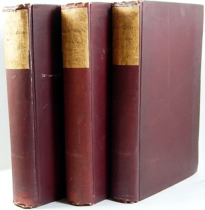 Image for The Life of Charles Dickens In Three Volumes (Limited #'d Edition) by John Forster; Charles Dickens