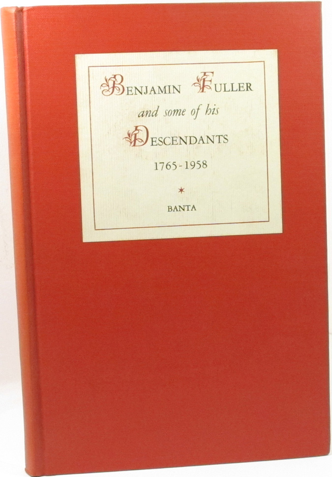 Image for Benjamin Fuller and some of his descendants,: 1765-1958