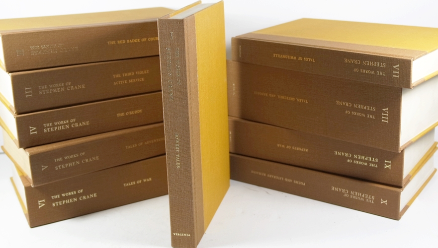 Image for The Works of Stephen Crane in 10 Volumes Complete: Univ Virginia Edition by Stephen Crane